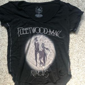 Free People Fleetwood Mac Band Tee - destroyed